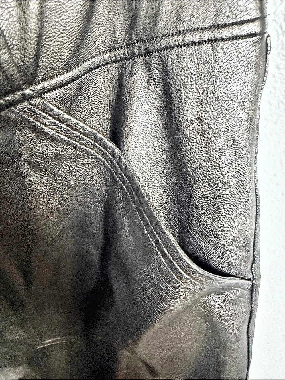 SPANX Faux Leather Leggings Black Size 3X - Picture 6 of 6